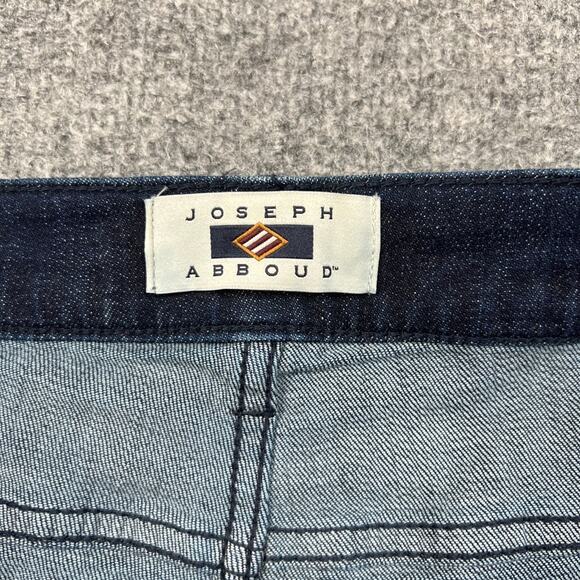 Joseph Abboud Jeans Mens 40 Dark Wash Athletic Fit Straight Leg Stretch Denim - Picture 4 of 12